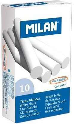 Milan Kreda Biała 10 Sztuk