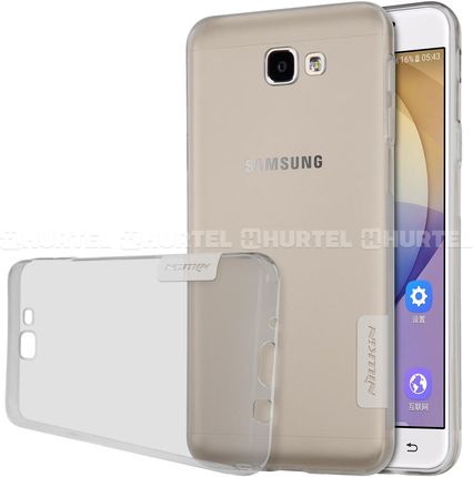 Nillkin Żelowe Ultra Slim Nature Samsung Galaxy J7 2016 J710 Szary