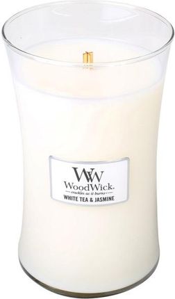 Woodwick Świeca Zapachowa Woodwick Core White Tea & Jasmine 175h