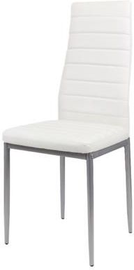 Sk Design Ks001 Krzesło Ekoskóra Malowane Nogi Biały