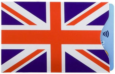 Etui Antykradzieżowe Karty Zbliżeniowe RFID - Flaga Wielkiej Brytani