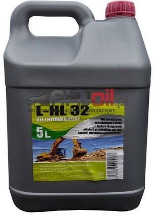 Orlen Oil L-HL 32 Hydraulic Oil – 5 Litre – For Log Splitters, Jacks, Stackers – ISO VG 32