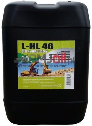 DCS MOTOL L-HL 46 olej hydrauliczny do koparki 20L