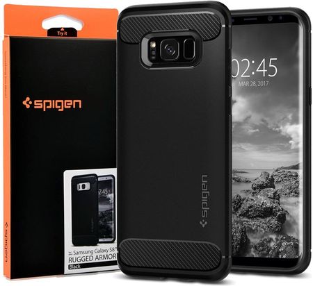 Spigen Rugged Armor Samsung Galaxy S8 Czarny (565Cs21609)