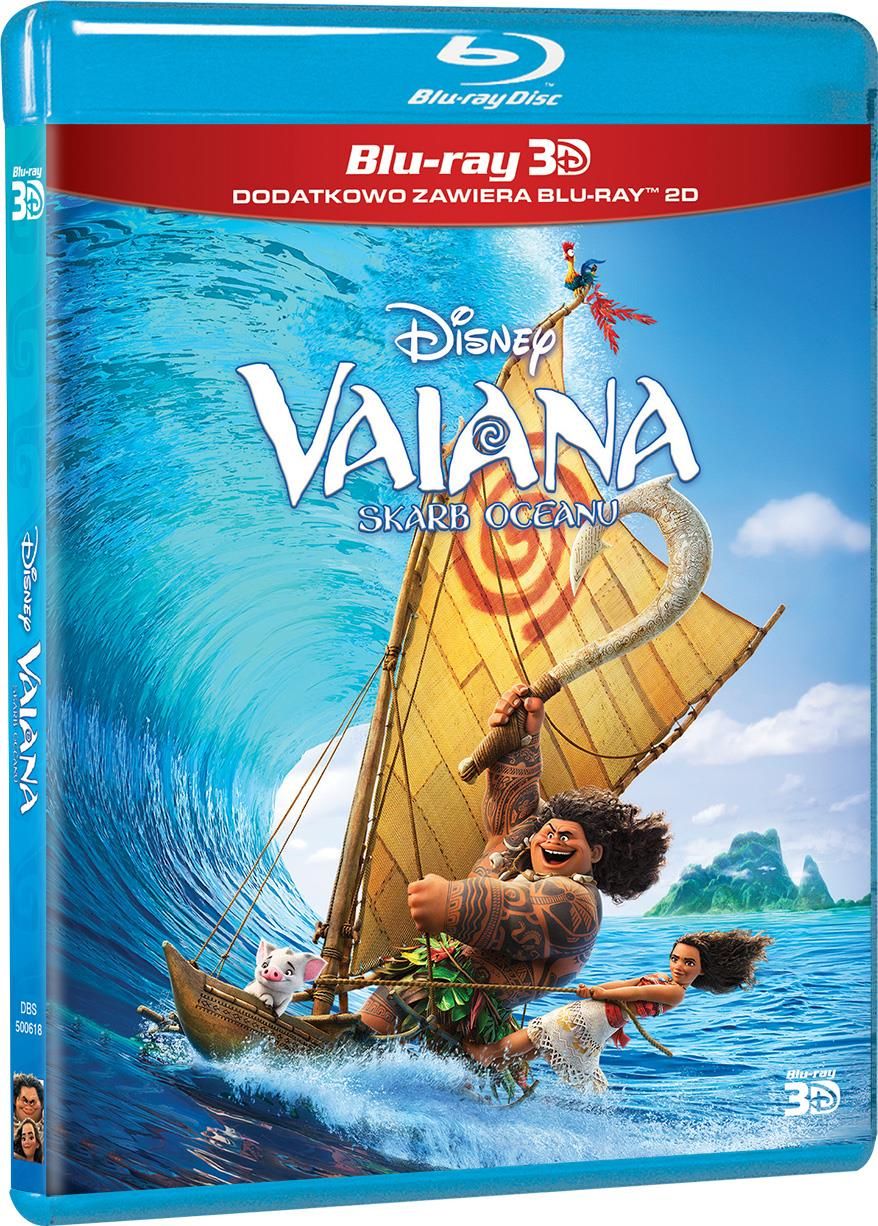 Vaiana Skarb Oceanu Muzyka Z Filmu Film Blu-ray VAIANA: SKARB OCEANU (2BD 3-D) - Ceny i opinie - Ceneo.pl