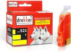 Drekker Zamiennik dla Canon CLI-521Y yellow no chip (DCLI521Y)