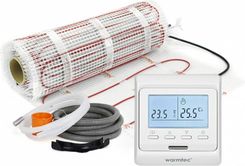 Warmtec Mata grzejna + regulator temperatury + akcesoria: Kompletny zestaw DS2-05/T510 0,5m2 170W/m2 DS205T510