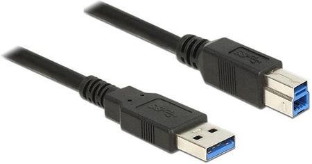 Kabel USB Delock 3.0 A  1m czarny (85066) 