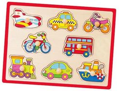Zdjęcie Viga Puzzle Pojazdy (50016) - Syców