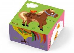 Zdjęcie Viga Farma Puzzle Drewniane (50835) - Odolanów