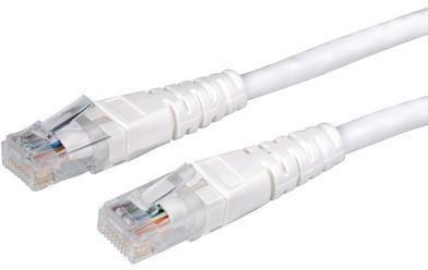 GOOBAY Kabel krosowy patchcord U/UTP kat. 5e CCA biały 5m (68508)