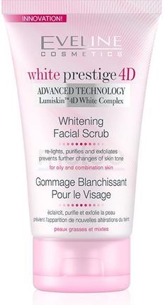 Eveline White Prestige 4D Whitening Peeling do Twarzy 150ml