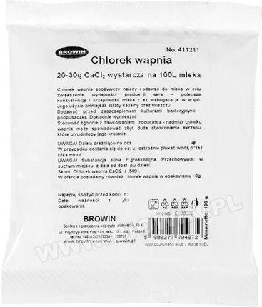 Browin Chlorek wapnia CaCl2 100g