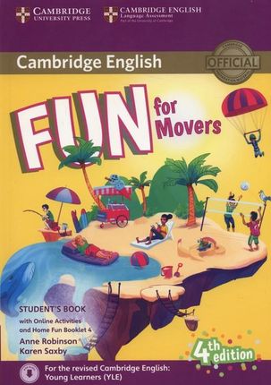 Fun for Movers. Student`s Book with Online Activities with Audio with Home Fun Booklet