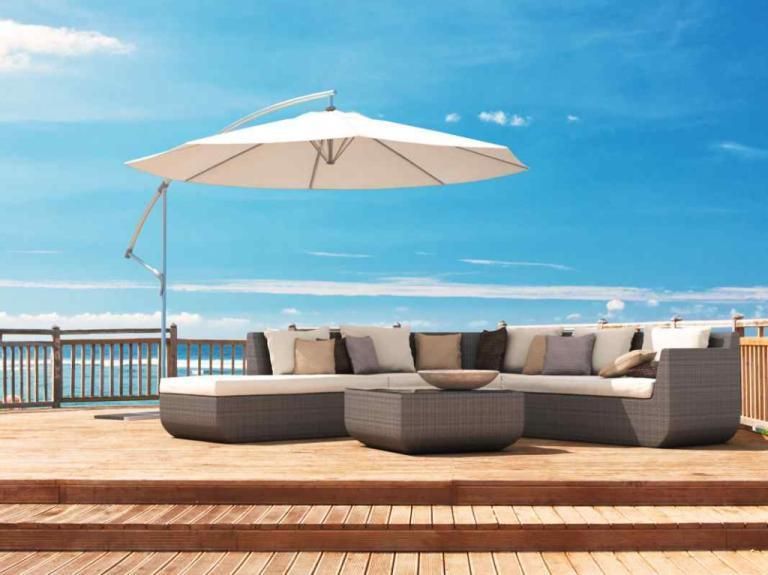 Zestaw mebli ogrodowych Rattan Outdoor Furniture Germany Alegra Zestaw