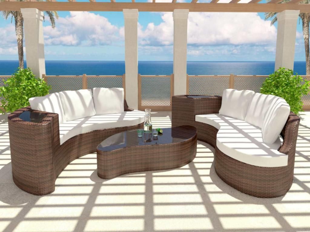 Zestaw mebli ogrodowych Rattan Outdoor Furniture Germany Yamelia