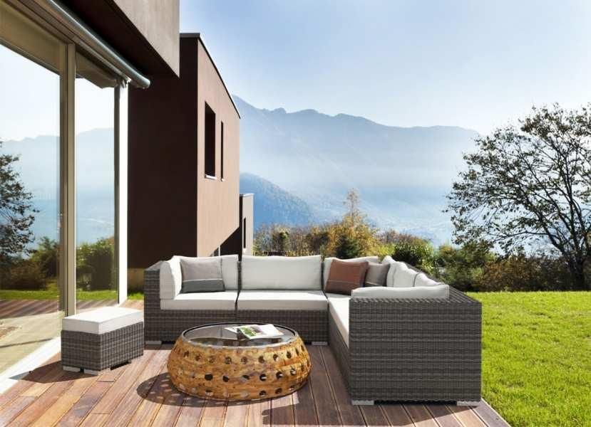 Zestaw mebli ogrodowych Rattan Outdoor Furniture Germany Radomi M