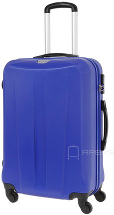 Puccini Paris ABS03B średnia walizka - niebieski