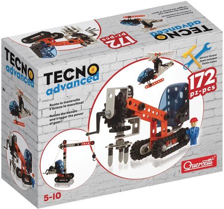 Quarcetti Puzzle zestaw konstrukcyjny Tecno Advanced 172 el. (040-0566) 
