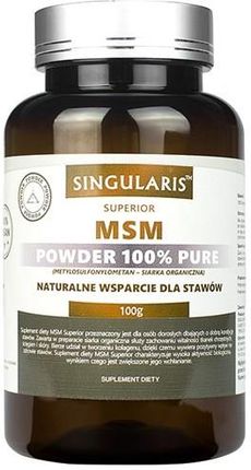 Singularis Superior MSM 4000mg Powder proszek 100g