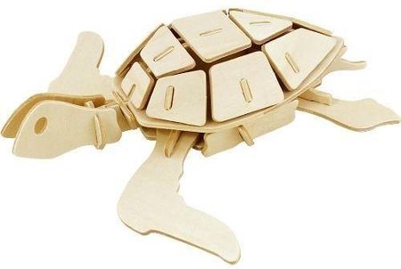 Robotime technology Puzzle drewniane 3D Żółw morski