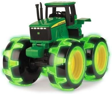 Tomy Traktor John Deere Monster świecące koła