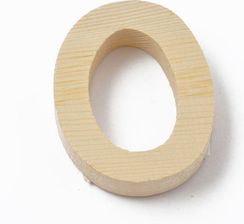 Zdjęcie Rico Design drewniana litera "O" - Płock