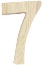 Zdjęcie Rico Design drewniana cyfra "7" - Włocławek