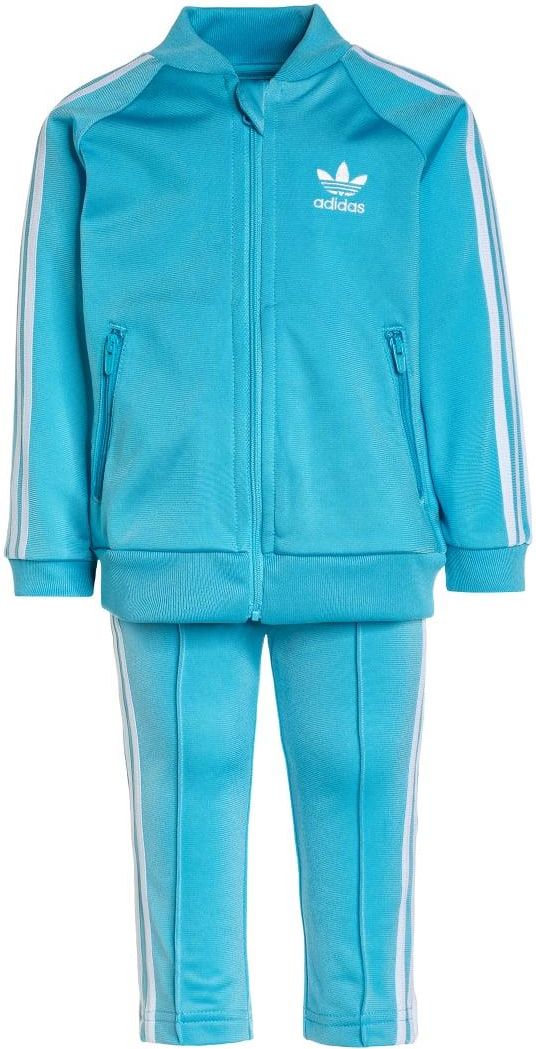 Adidas Originals SUPERSTAR SET Kurtka sportowa bright cyan/white - Ceny i opinie - Ceneo.pl