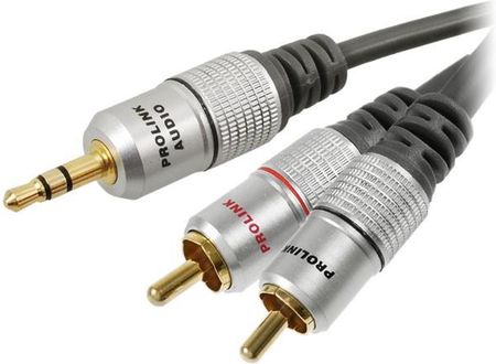 Prolink Exclusive TCV 3420 5m kabel 2 RCA - Jack 3.5mm