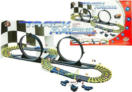 LeanToys Tor samochodowy track racing + 2 auta  