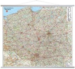 Zdjęcie Polska. Mapa samochodowa ścienna 1:650 000 - Biłgoraj