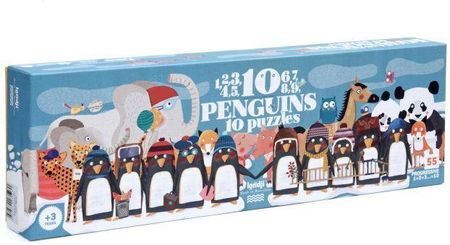 Londji 10 Penguins Puzzle 55El. z348