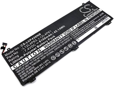 Cameron Sino Bateria do Lenovo IdeaPad U330p / L12L4P63 6100mAh (CSLVP430NB)