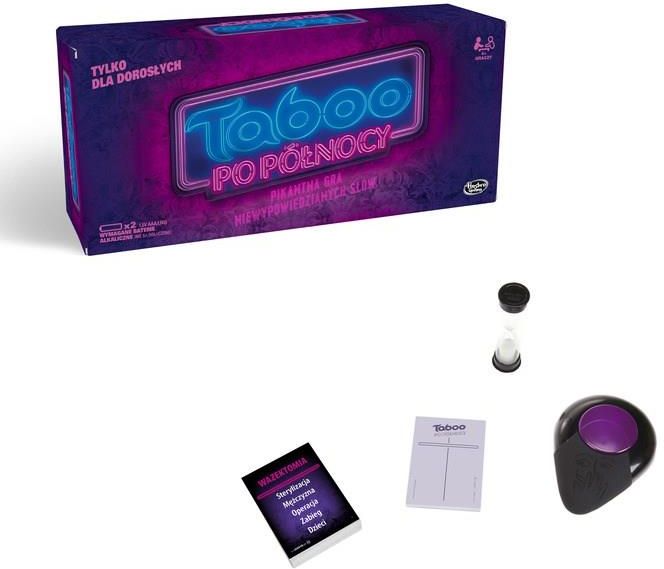 Hasbro Taboo Po Północy C0418 - Gra planszowa. Ceny i opinie - Ceneo.pl