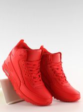 OBUWIE SPORTOWE ZA KOSTKĘ B3701 RED Ceny i opinie Ceneo.pl Obuwie sportowe za kostkę B3701 black czarne | Black sneaker