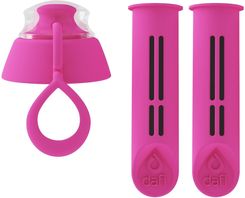 Dafi Zestaw 2 filtry + nakrętka do butelki SOFT flamingowy