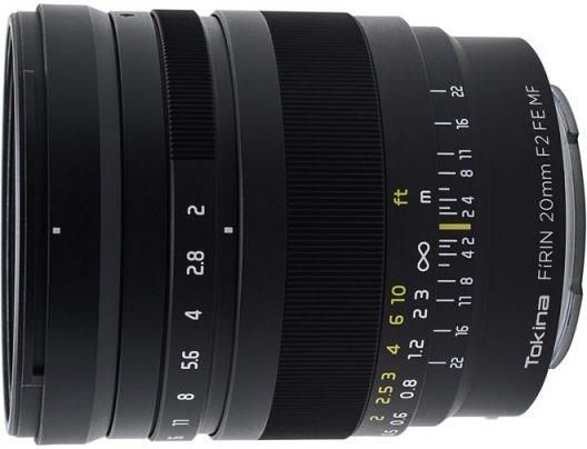 TOKINA FíRIN 20mm F2 FE MF Tokina Polska - FÍRIN 20mm F2 FE AF