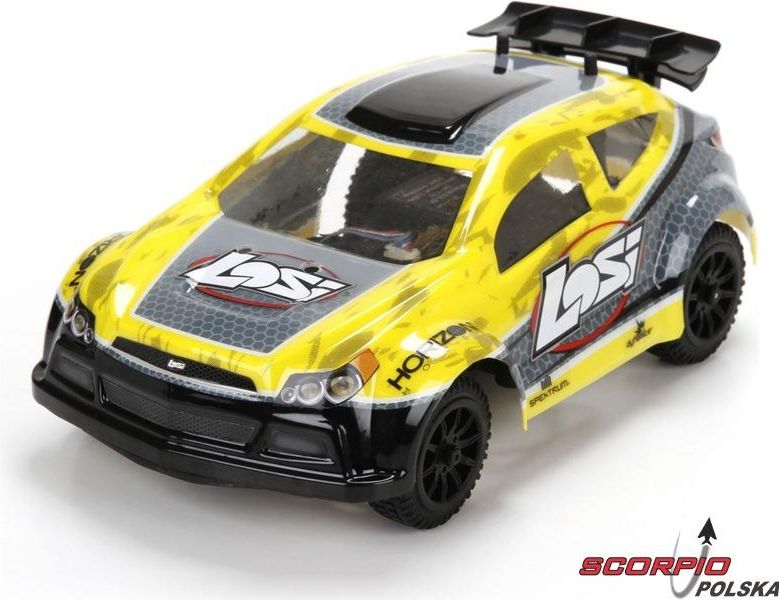 Losi Micro RallyX 124 4WD RTR żółte Ceny i opinie Ceneo.pl