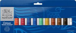 Zdjęcie W&N Cotman 12 TUBE 12X8ml - zestaw farb akwarelowych - Barczewo