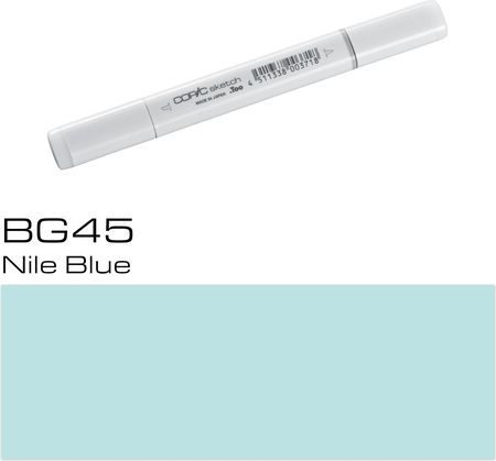 COPIC Sketch - BG45 - Nile Blue