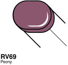 COPIC Sketch - RV69 - Peony