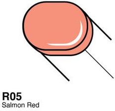 COPIC Sketch - R05 - Salmon Red