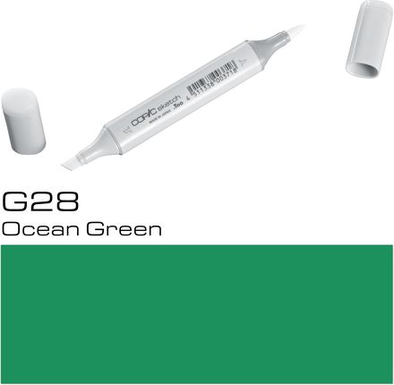 COPIC Sketch - G28 - Ocean Green