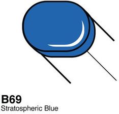 COPIC Sketch - B69 - Stratospheric Blue