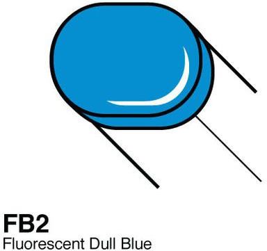 COPIC Sketch - FB2 - Fluorescent Dull Blue