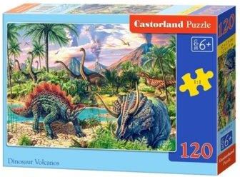 Castorland Dinozaury przy wulkanach 120El.  (13234)