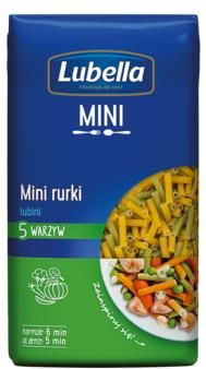 Lubella Mini Tubini Mini Rurki Makaron Z Warzywami 400 G 