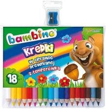 Zdjęcie Bambino Kredki Ołówkowe 18 Kol  - Wągrowiec