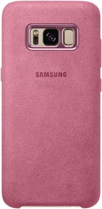 Samsung Alcantara Cover do Galaxy S8 Różowy (EF-XG950APEGWW)